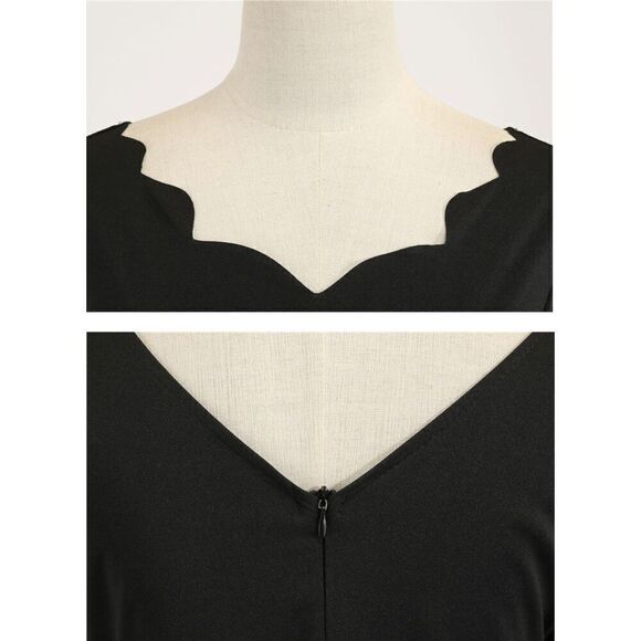 ❤ 4PCS Bundle Minnie Mouse Costume 1950s Retro Pinup Dress & Accessories L NEW - Picture 3 of 12